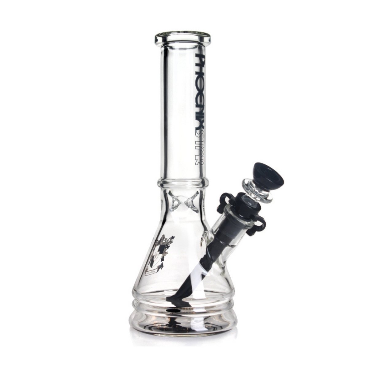 Bong-Beaker-Clasico-Phoenix-25cm-PHX722-Negro