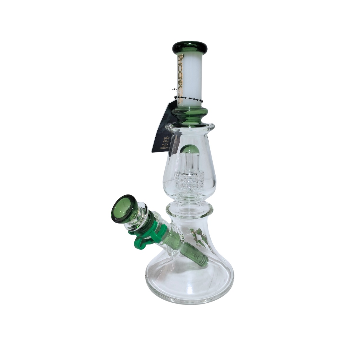 Bong-Beaker-Matrix-PhoenixStar-25cm-PHX950-Verde
