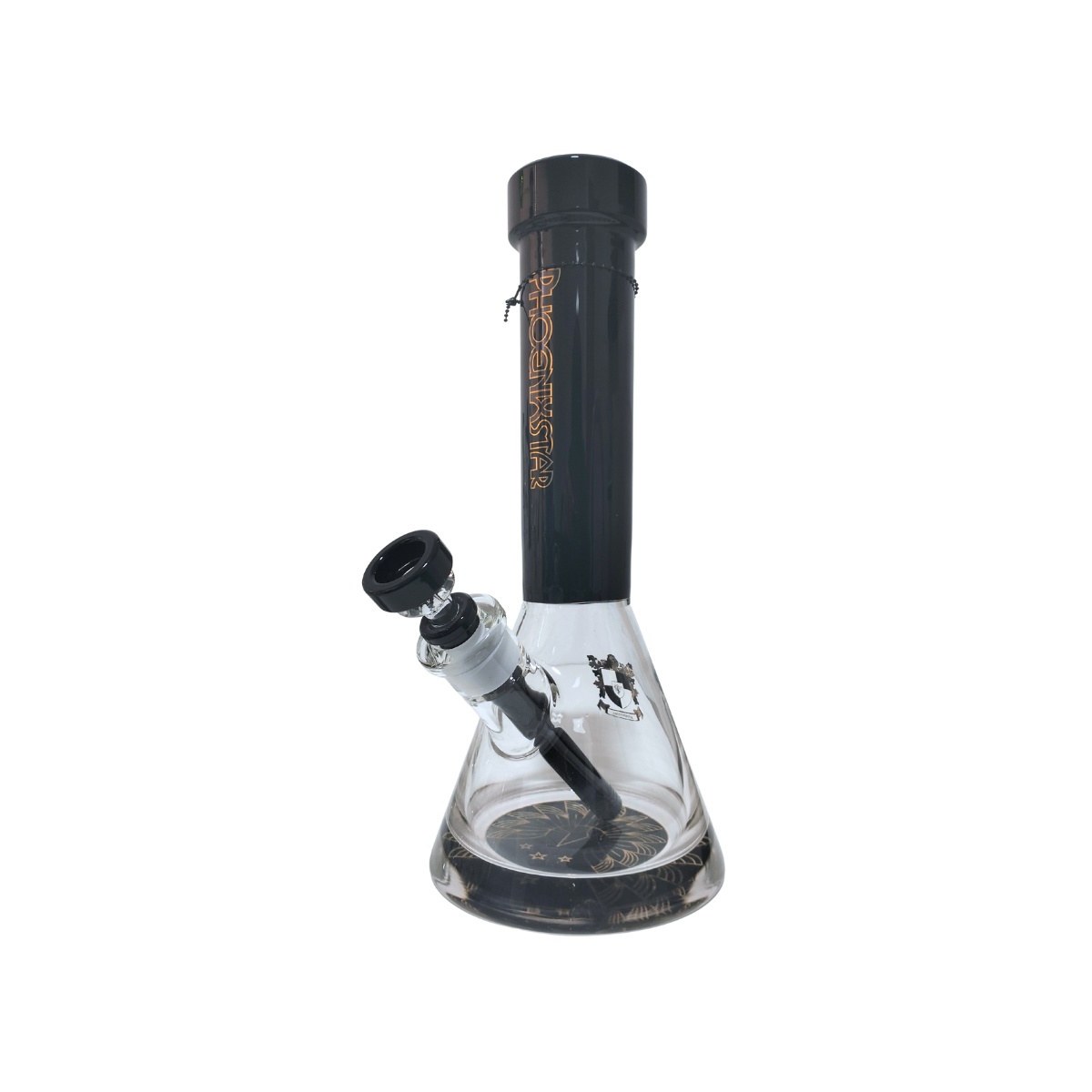 Bong-Beaker-Titan-Phoenix-Star-30cm-PHX874-Negro