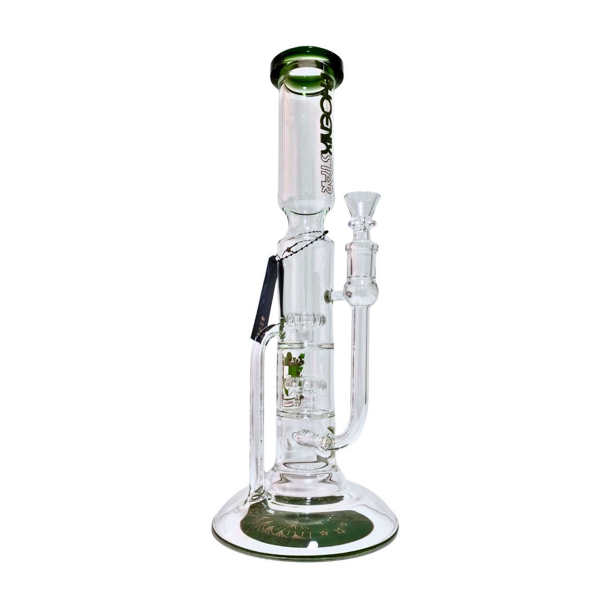 Bong-Straight-Recycler-Phoenix-Star-35cm-PHX805V