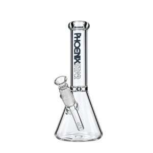 Bong-Beaker-Clear-Phoenix-Star-25cm-Negro